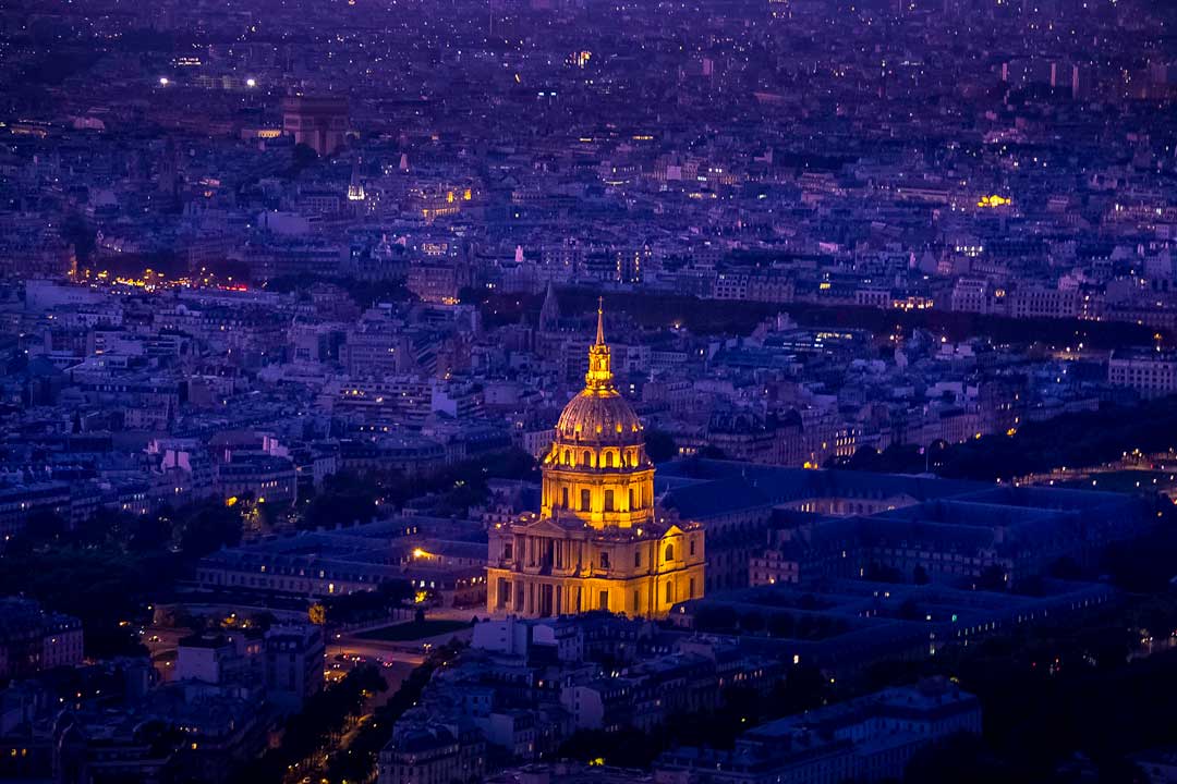 invalides from montparnasse tower