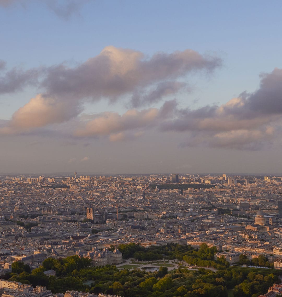 Luxembourg Gardens from Montparnasse Tower