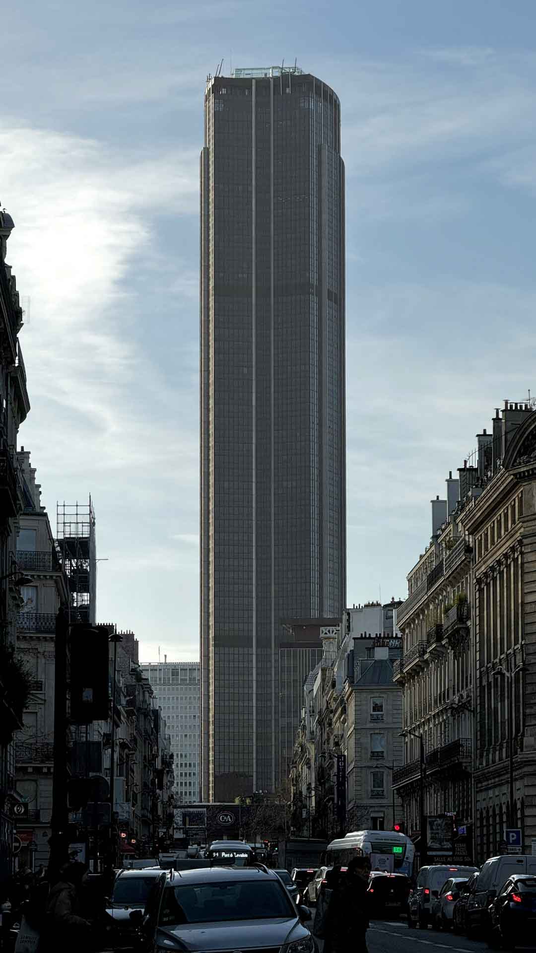 Exterior of montparnasse tower during the day