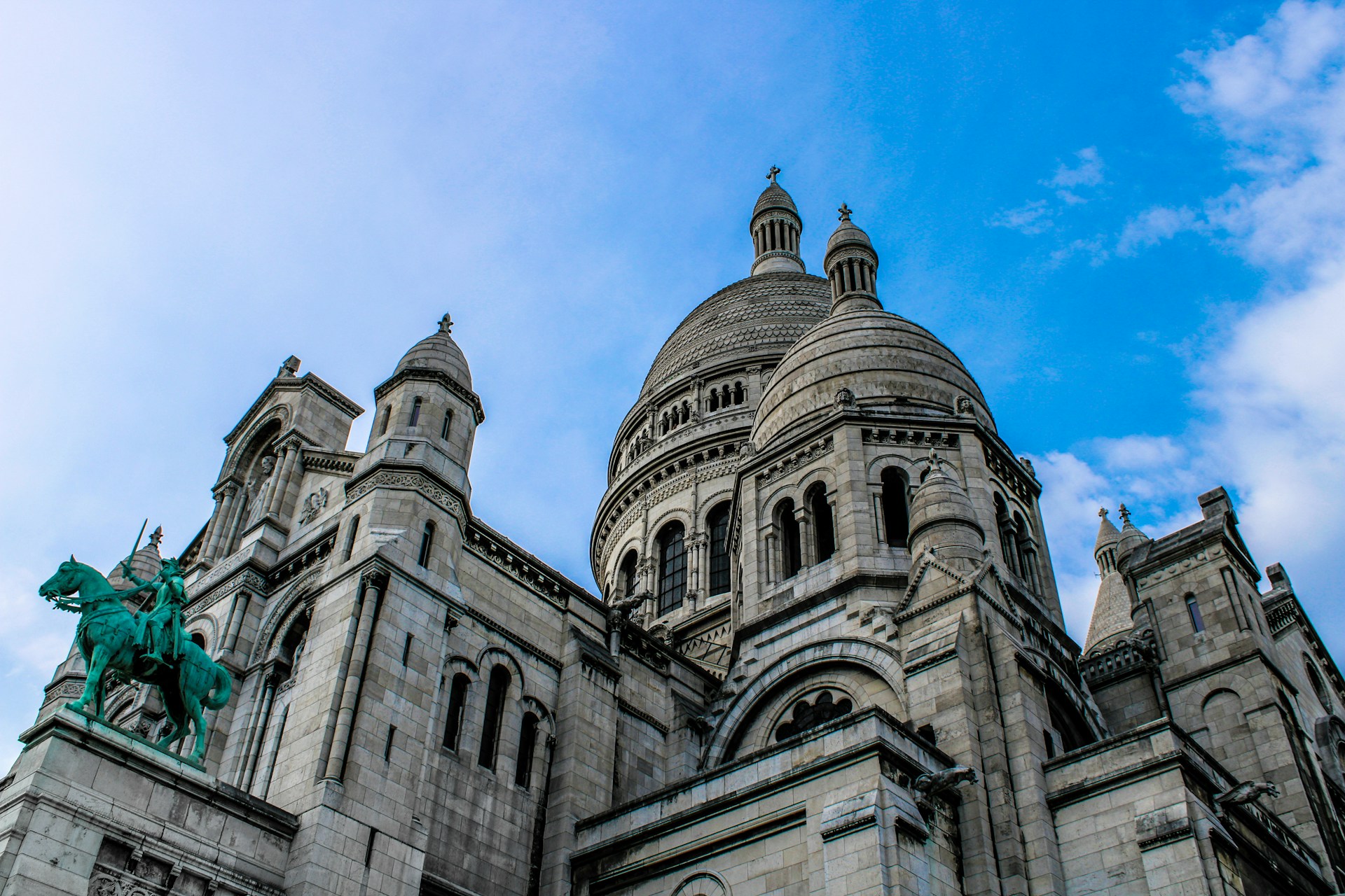 une vue du Sacré-Cœur