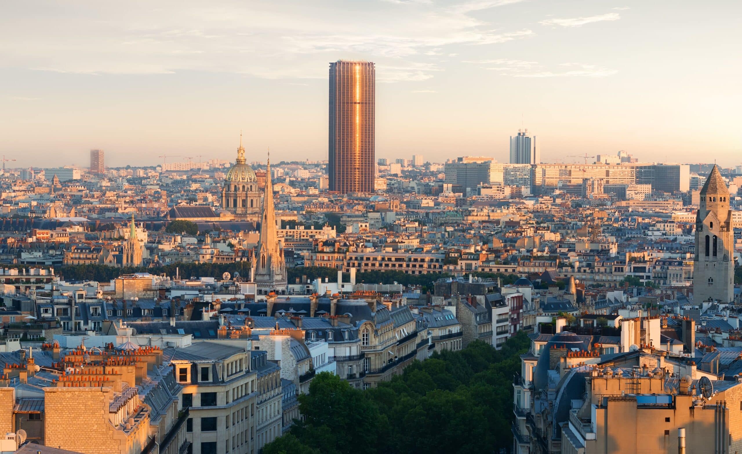 Coucher de soleil Montpernasse